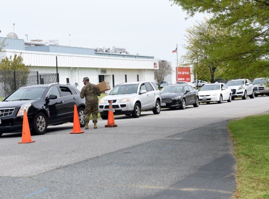 Mobile Distribution Drive-Thru Line